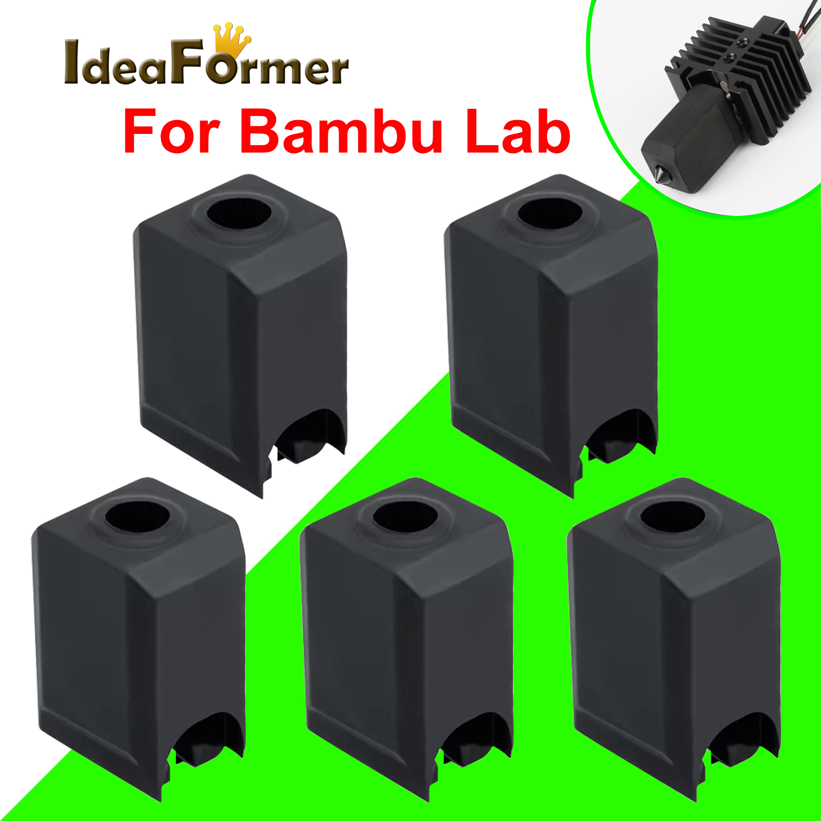 Silicone Sock Hotend - جوارب سيليكون للطابعة ثلاثية الأبعاد Bambu