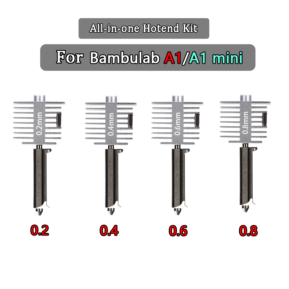 3D Printer Hotend Kit - مجموعة هوت إند محسنة لطابعات Bamb
