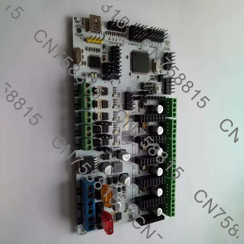 Motherboard 3D Printer - لوحة تحكم جديدة RUMBA+ للطابعة ثلاثية