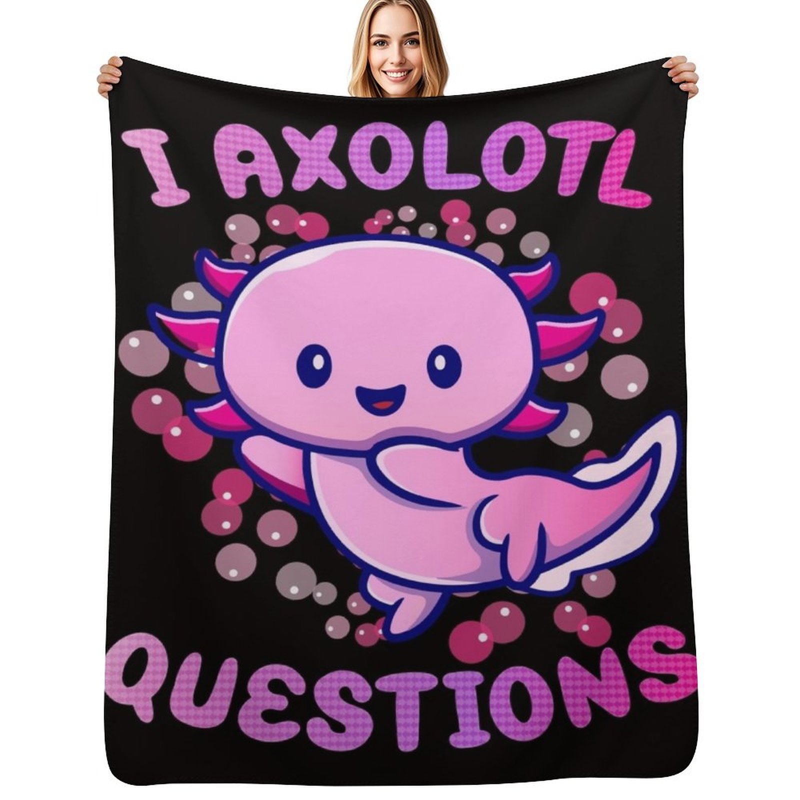 3D Printing Question - بطانية i axolotl questions فاخرة وناعمة