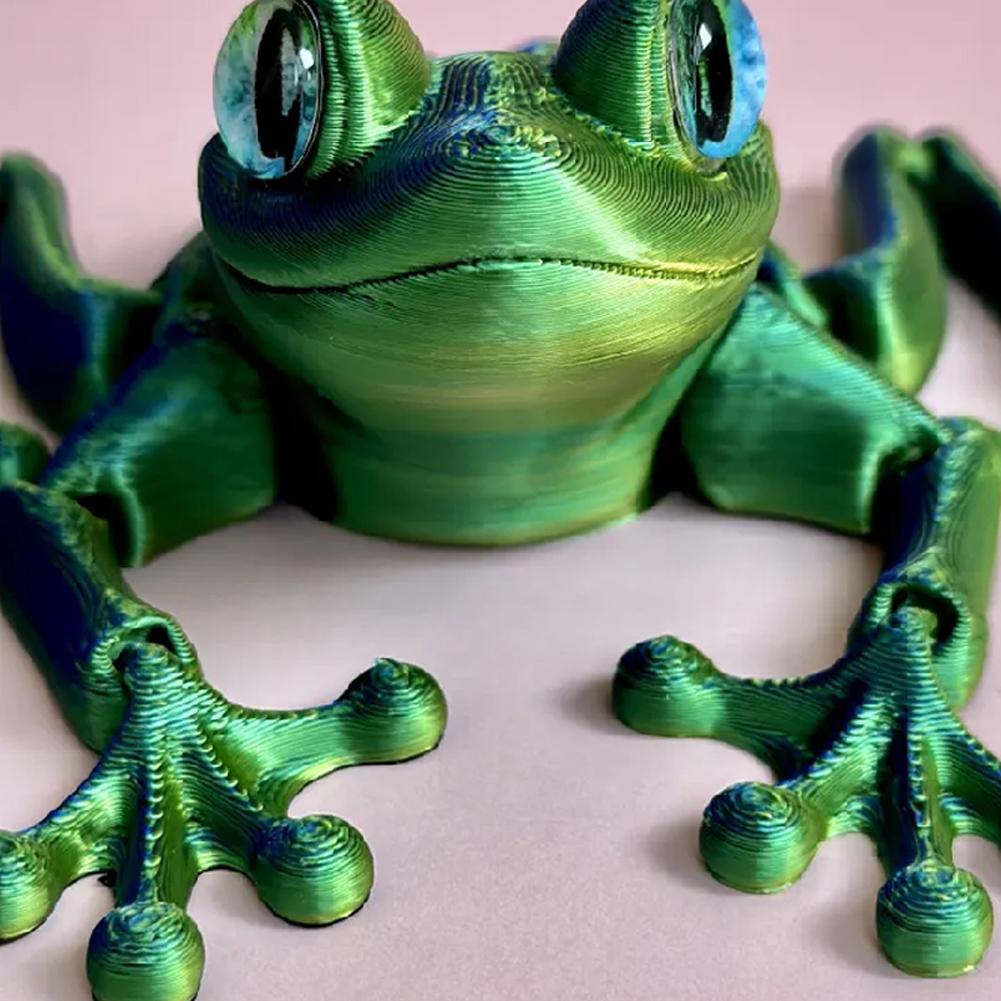 نموذج ضفدع لطيف مطبوع ثلاثي ال - مراجعة 3D Printing Clay وسعره