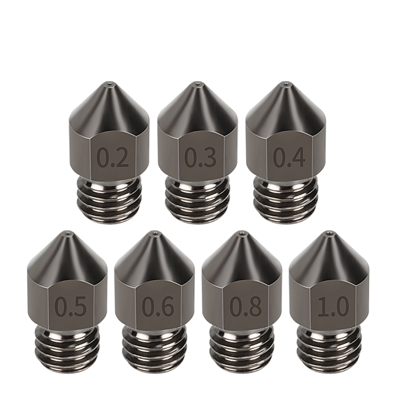 فوهة فولاذية فائقة الصلابة MK8 - مراجعة 3D Printer Hotend Kit وسعره