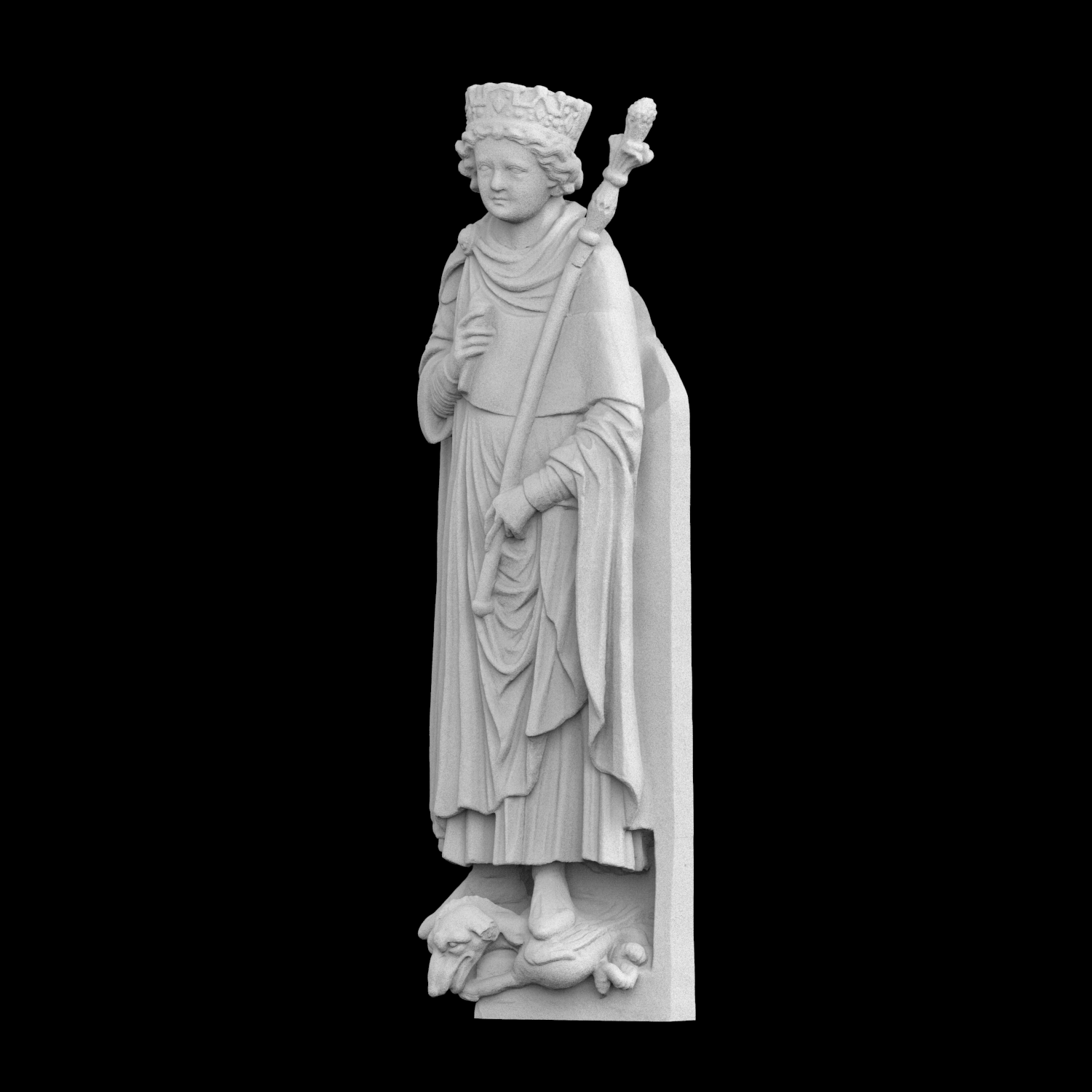 تمثال الملك سليمان من عصر النه - مراجعة 3D Printing Material وسعره
