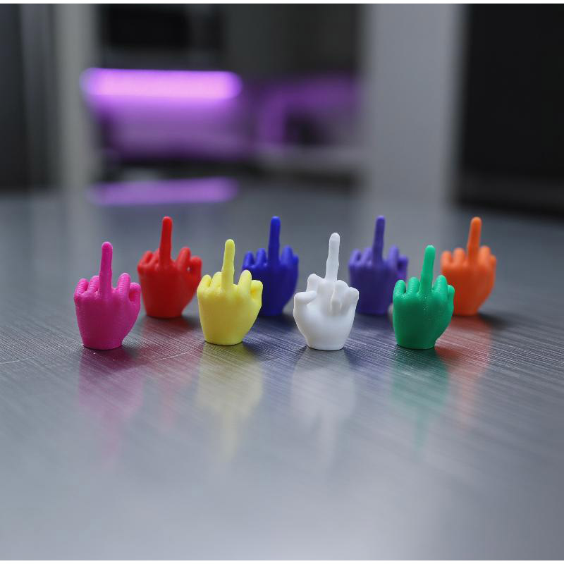  25/50/100 قطعة تماثيل إصبع ا - مراجعة 3D Printing Mockup وسعره