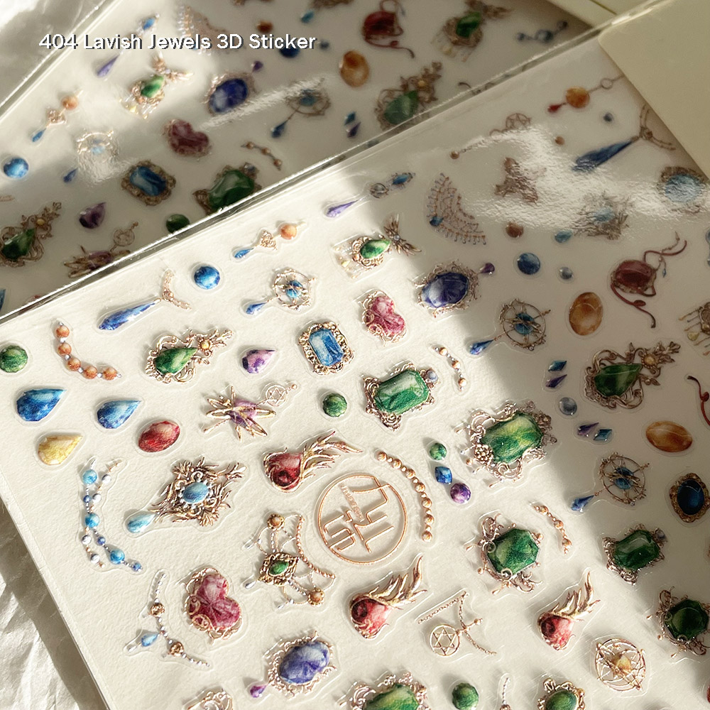 ملصقات أظافر ثلاثية الأبعاد من - مراجعة 3D Printing Jewellery وسعره