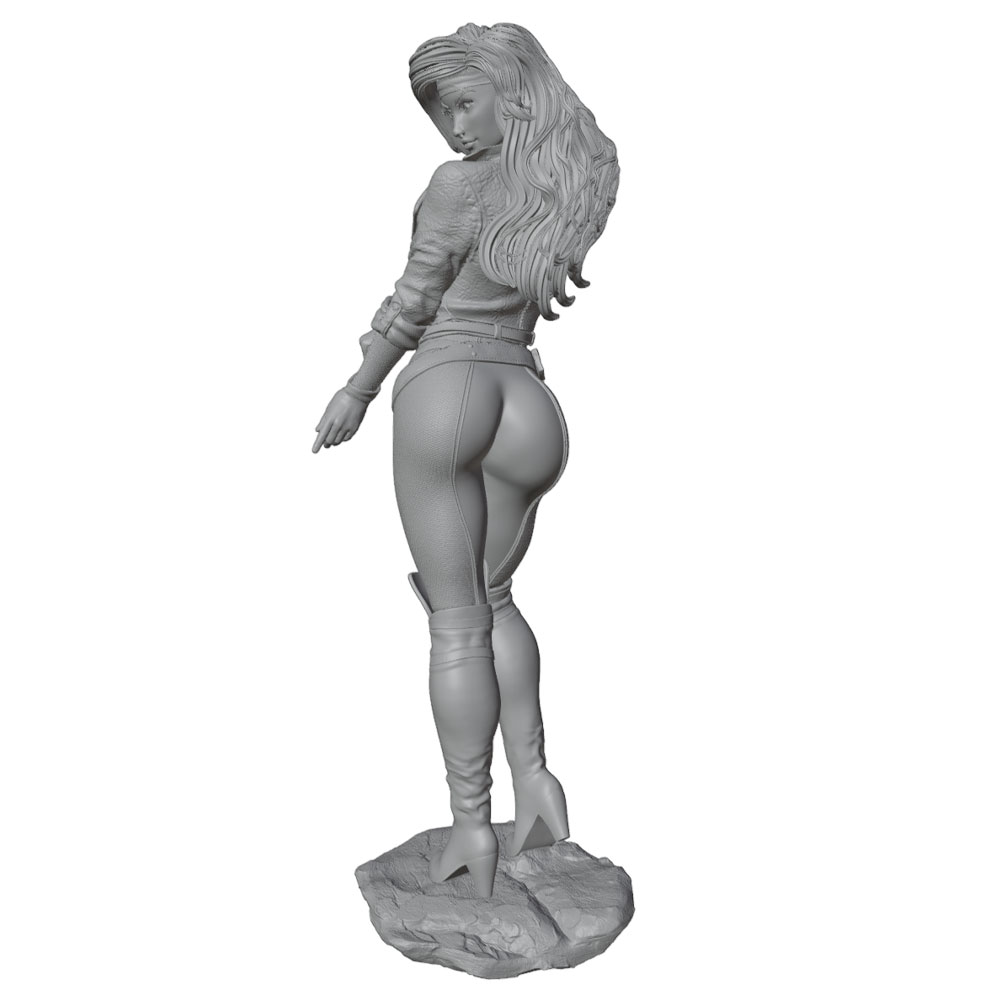 شخصية أنثوية واقعية وعصرية بمق - مراجعة 3D Printing Jobs وسعره