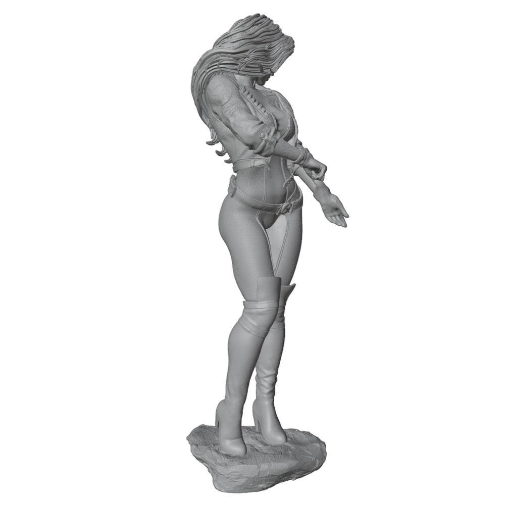 شخصية أنثوية واقعية وعصرية بمق - مراجعة 3D Printing Jobs وسعره