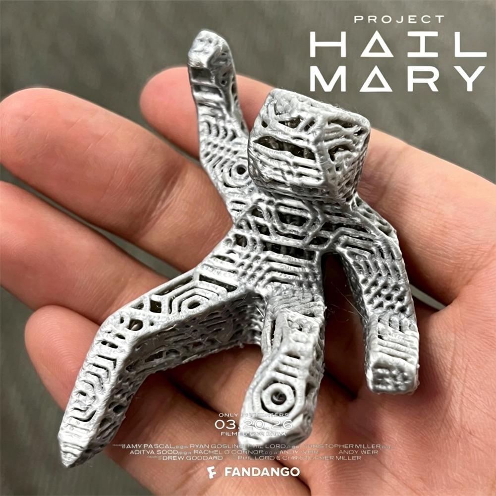 مجسم روكي من مشروع هايل ماري - - مراجعة 3D Printing Mockup وسعره