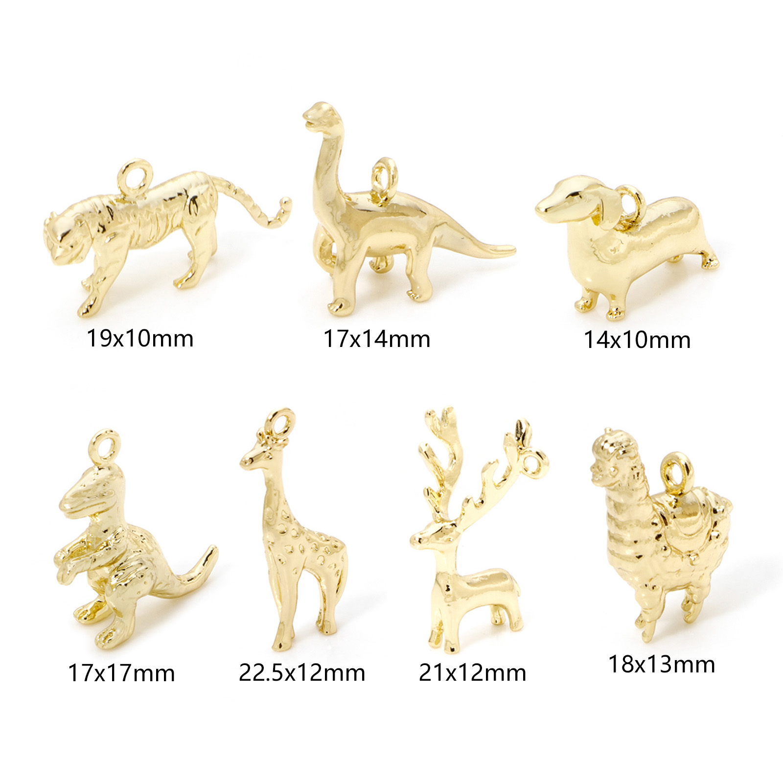 2 قطعة دلايات النحاس الحيوان 1 - مراجعة 3D Printing Jewellery وسعره