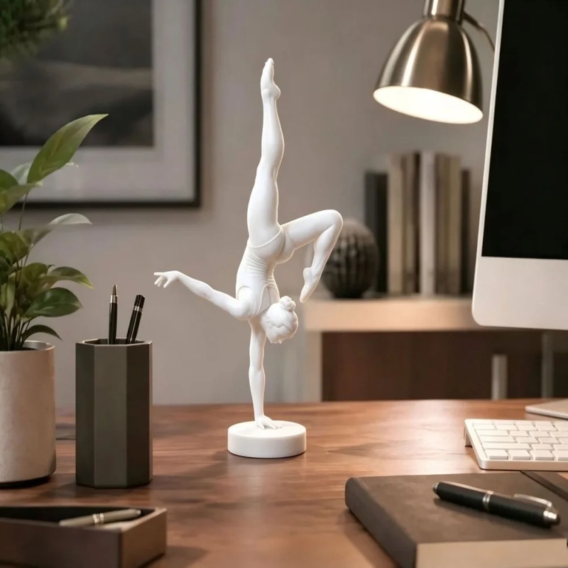 تمثال راقصة باليه متوازنة بيد  - مراجعة 3D Printing Jobs وسعره