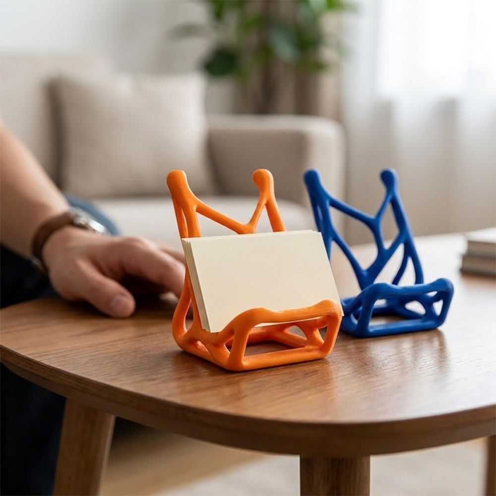 حامل هاتف على شكل هيكل عظمي مط - مراجعة 3D Printing Table وسعره