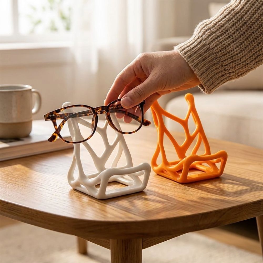 حامل هاتف على شكل هيكل عظمي مط - مراجعة 3D Printing Table وسعره