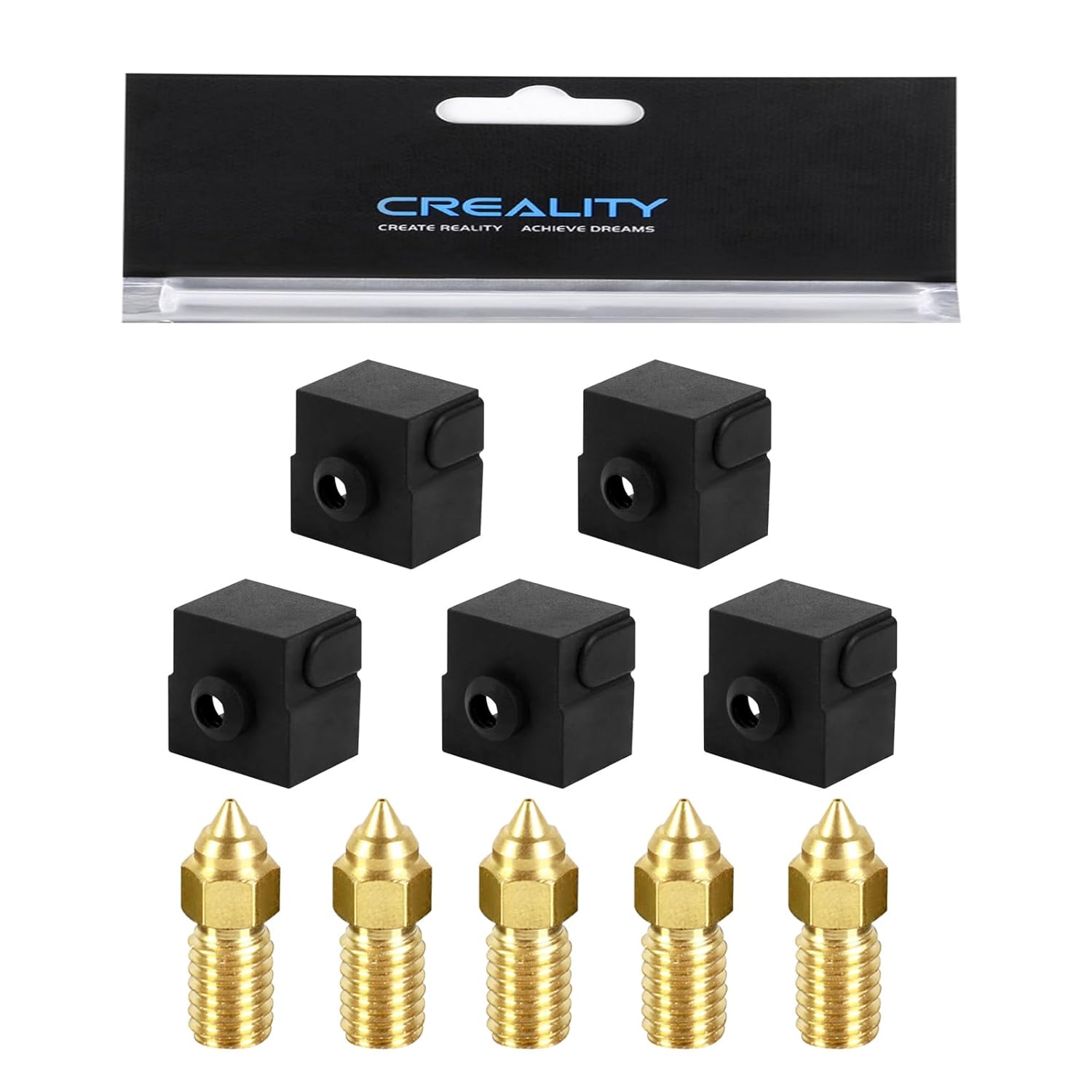 فوهة كرياليتي إندر 3 V3 SE مع  - مراجعة Silicone Sock Hotend وسعره