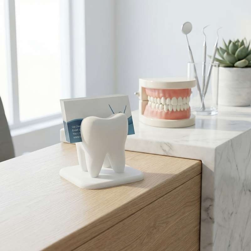 حامل بطاقات عمل على شكل سن مطب - مراجعة 3D Printing Table وسعره