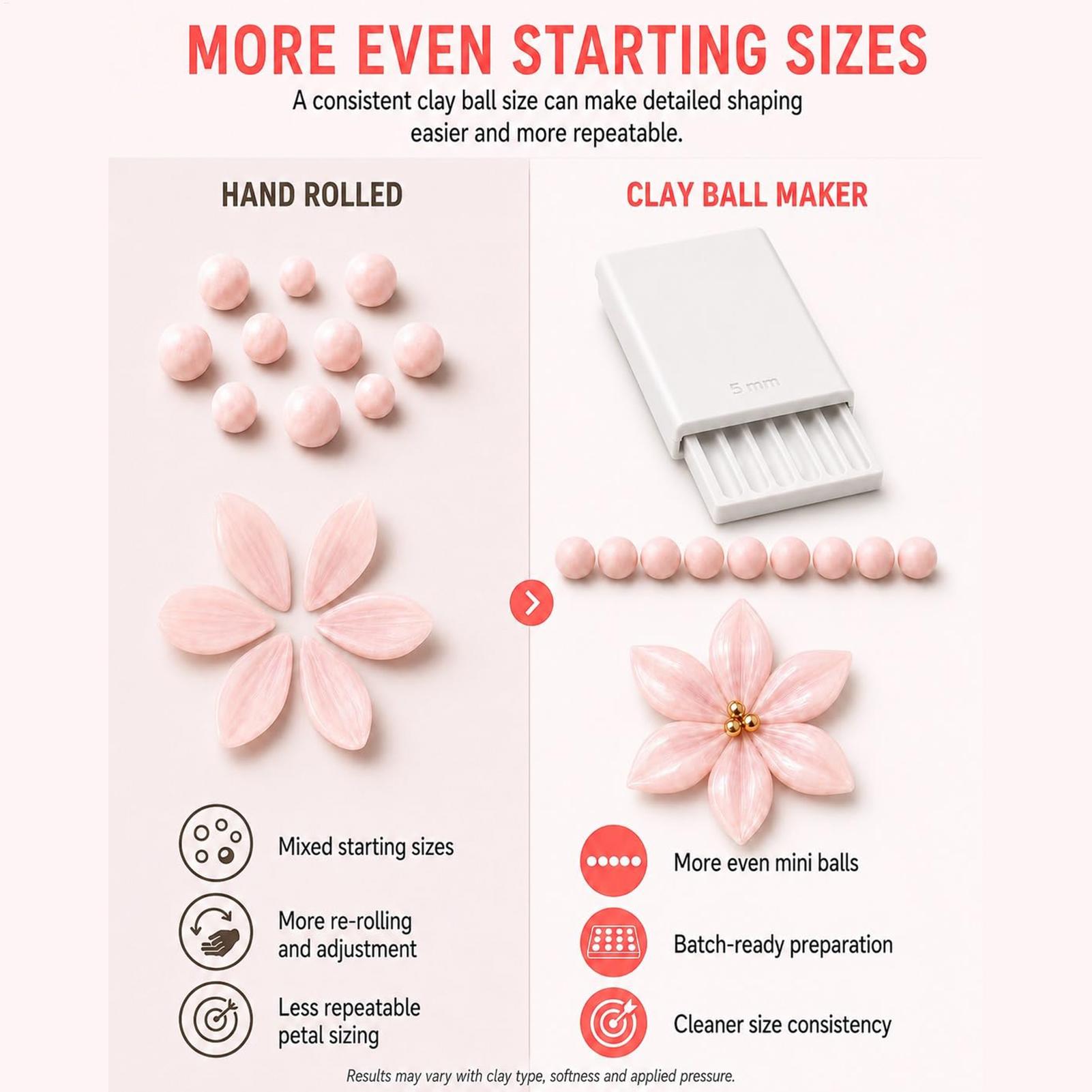 أداة صنع الخرز والكرات من الطي - مراجعة 3D Printing Clay وسعره